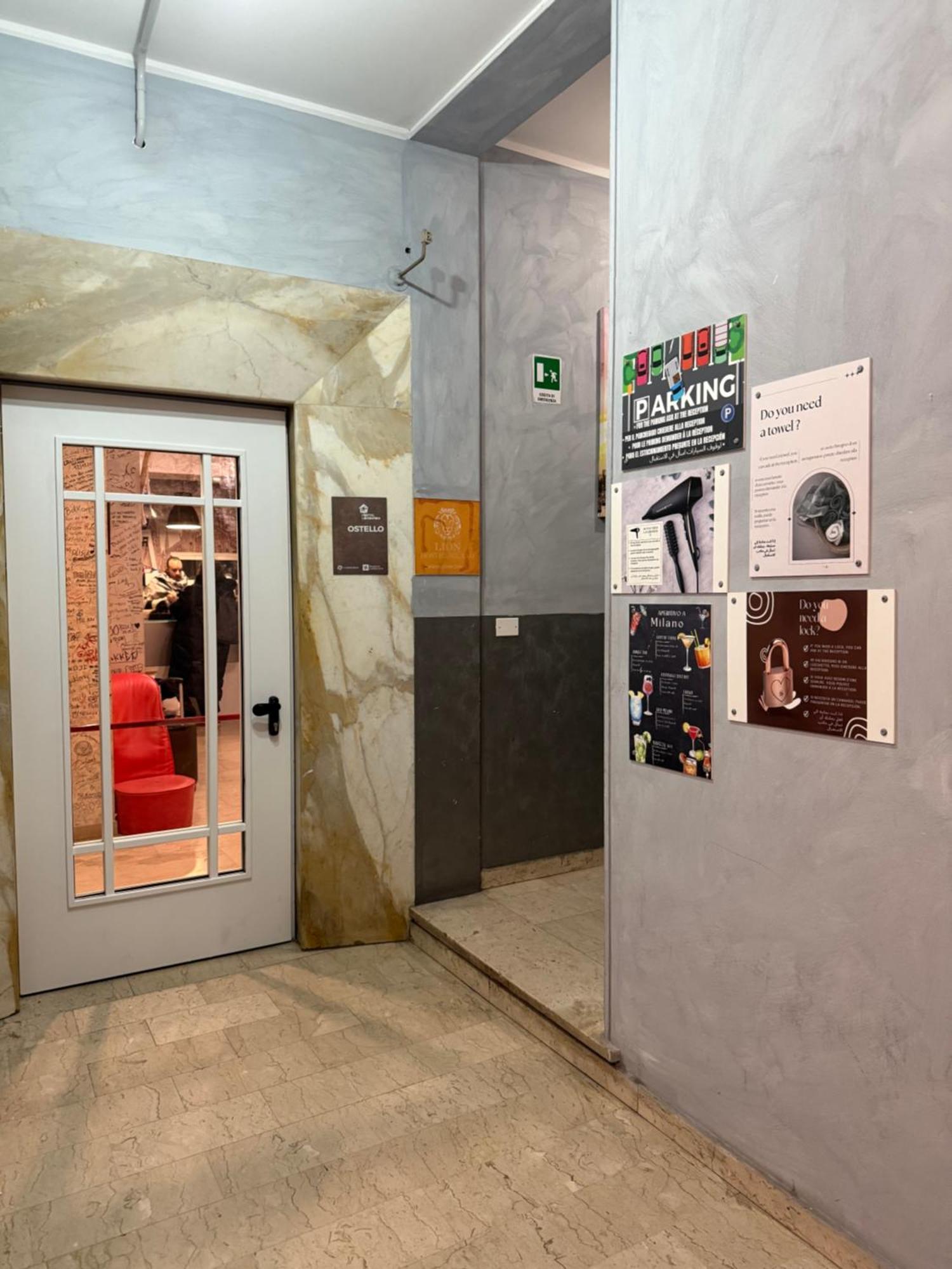 Lion University & Youth Hostel Milano Buitenkant foto